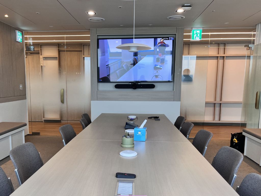 화상회의실 배경